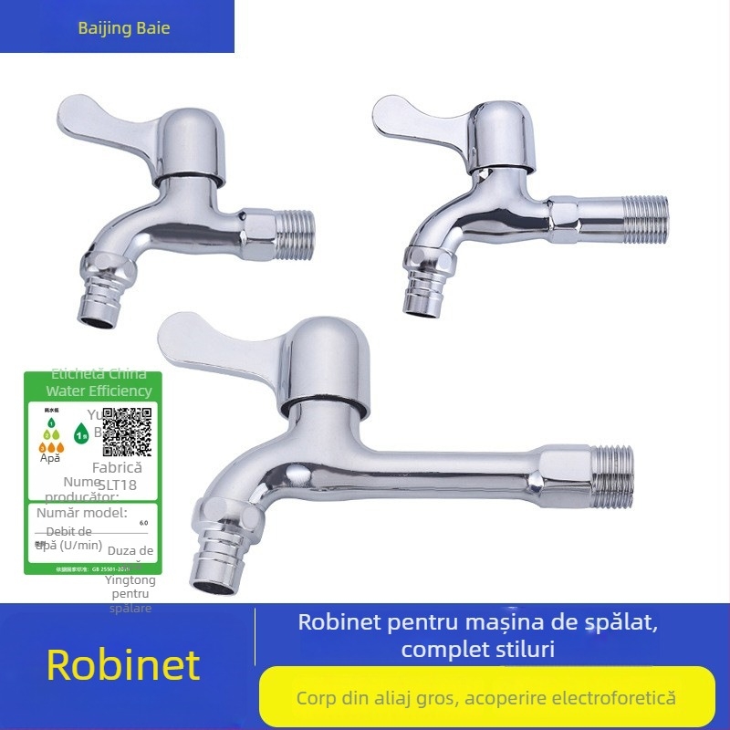 Robinet de bucătărie din aliaj cu nucleu ceramic al supapei, instalare manuală, deschidere cu cheie, 0–90°C