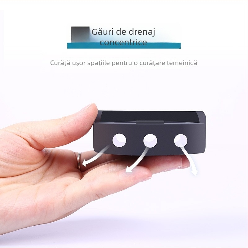 Discuri rotunde din plastic anti-derapant pentru mașina de spălat și mobilier, rezistente la umezeală, fără găuri, bază de înălțare (Material: Plastic; Funcție: Anti-slip; Utilizare: Mașină de spălat, mobilier; Formă: Rotundă; Fără găuri)