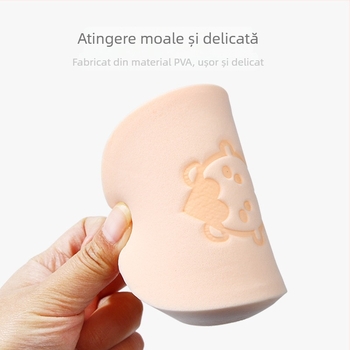 Marion burete umed PVA pentru curățarea feței, hidratare, curățare profundă și demachiere (set de 2 bucăți)