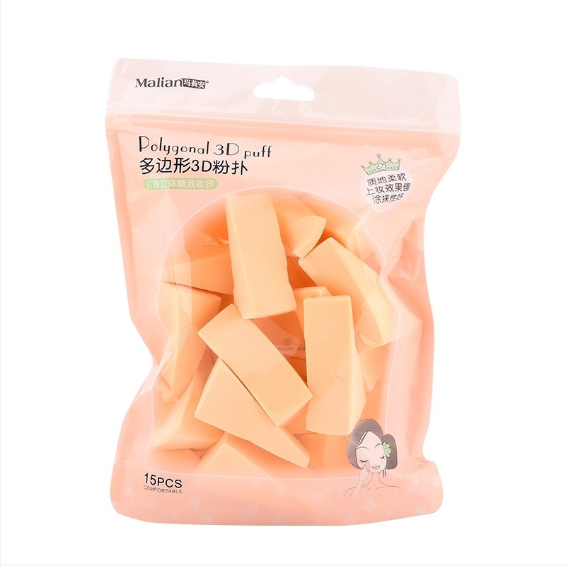Marianne Puf de Pudră SBR, Triunghi, 3D, Utilizare uscată și umedă