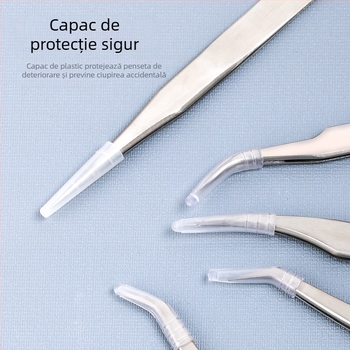 Pensete pentru gene din oțel inoxidabil, vârf ascuțit, utilizare medicală