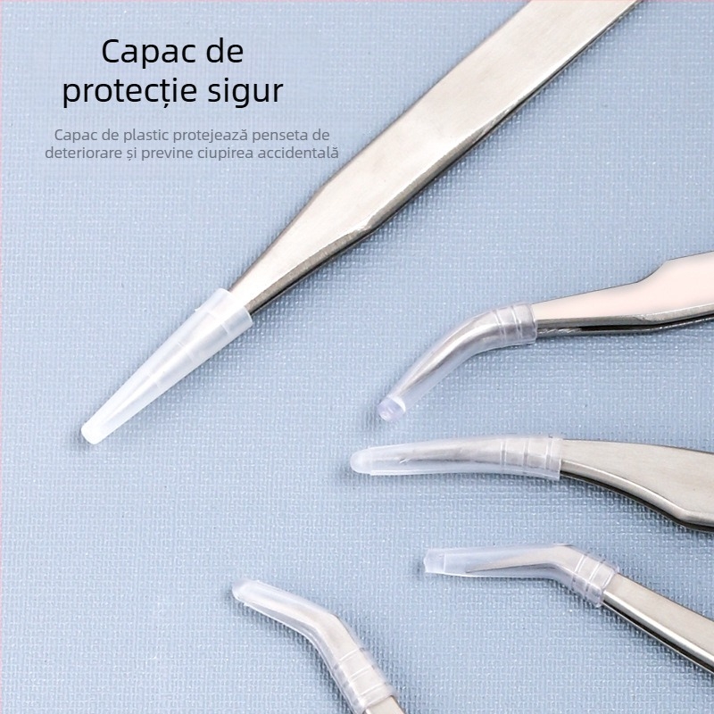 Pensete pentru gene din oțel inoxidabil, vârf ascuțit, utilizare medicală