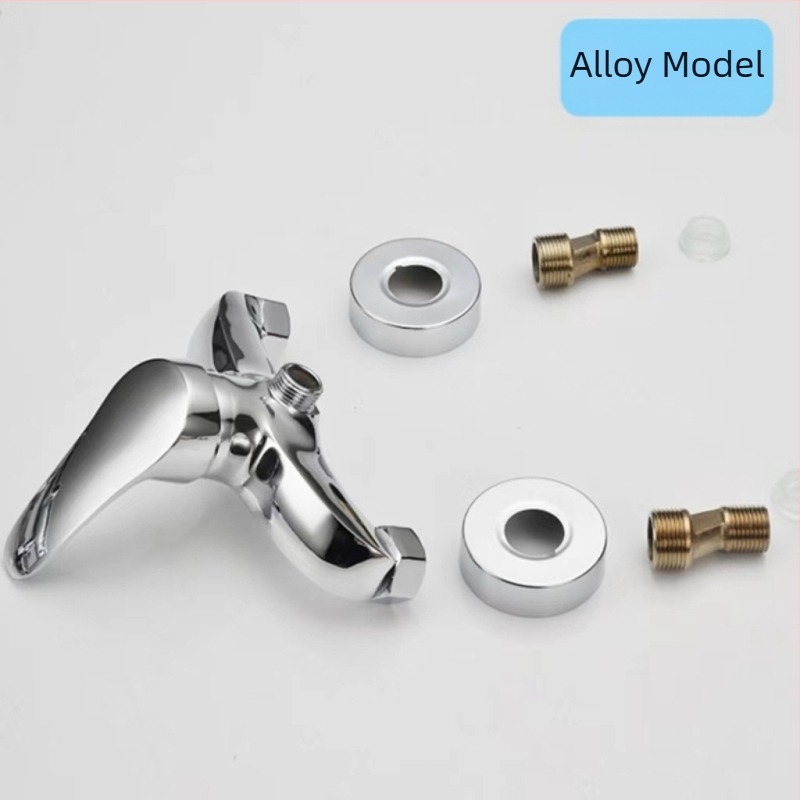 Robinet de duș din cupru, montaj pe perete, robinet amestec, cartuș ceramic, model Prince Shower