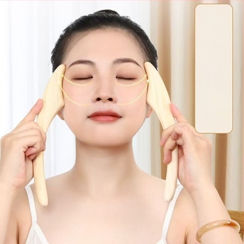 Stic de sculptare a feței cu rolă — instrument de masaj facial neelectric, model 2025