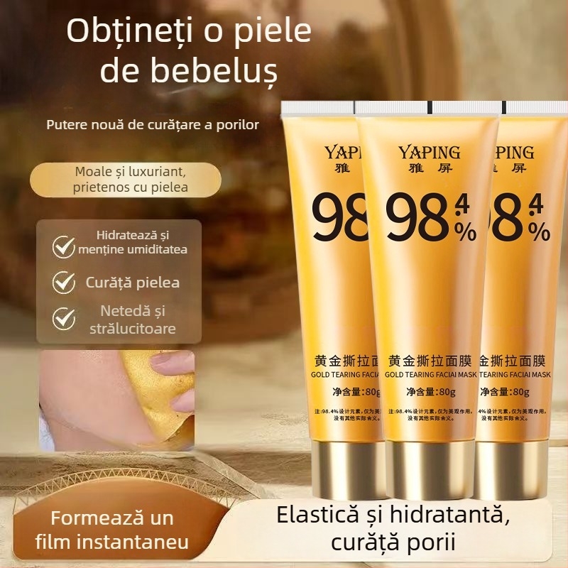 Masca de peel-off Yaping (Hidratare, Strălucire, Curățare profundă, Firmare)