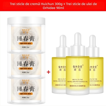 Mască de noroi cu ginseng QHOO – hidratare și hrănire, reparare a pielii și strălucire uniformă