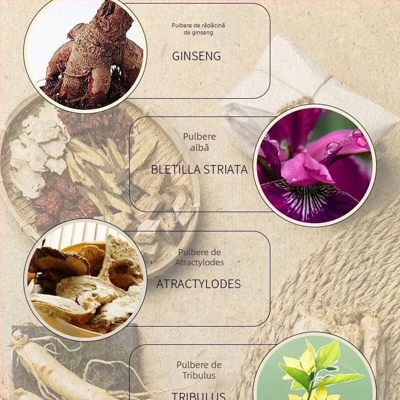 Mască de noroi cu ginseng QHOO – hidratare și hrănire, reparare a pielii și strălucire uniformă