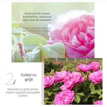 Mască hidratantă roz cu cremă-gel pentru ten normal/uleios/uscat (durata de viață de 3 ani; neimportată)