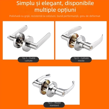 Încuietoare pentru ușă de incendiu – retrofit cu cheie • din oțel inoxidabil • încuietoare modificată pentru coridor cu cheie • pentru uși de incendiu • stil modern minimalist • greutate 700 g