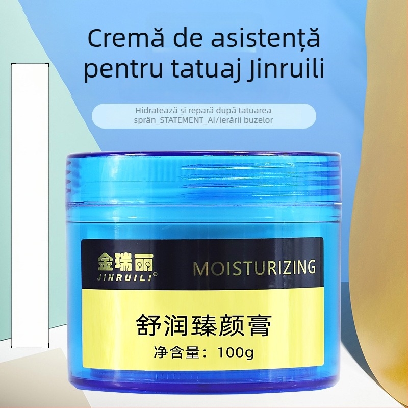 Gel de reparare semi-permanent pentru sprâncene, linia ochilor și buze; cremă de curățare