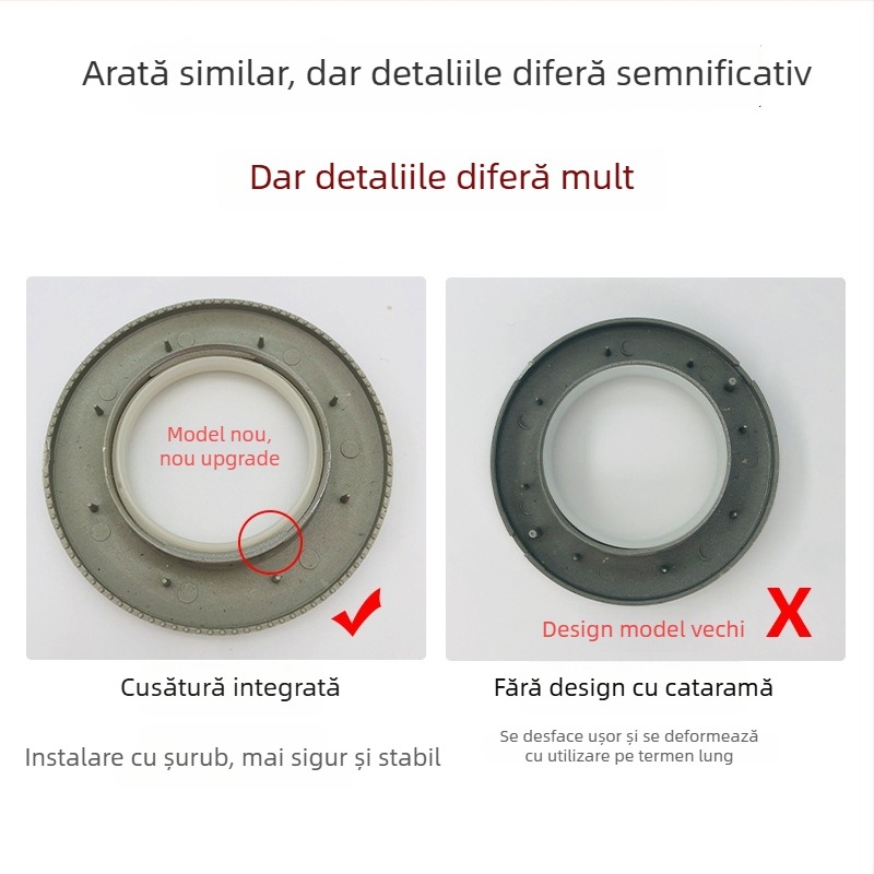 Inel perdea PP – întărit, inel perforat, cataramă pentru perdea, Material: PP, Stil: minimalist modern, Fără personalizare