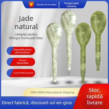 Bețișor de acupuntură pentru masaj facial – Jade Sha Road, personalizare cu logo