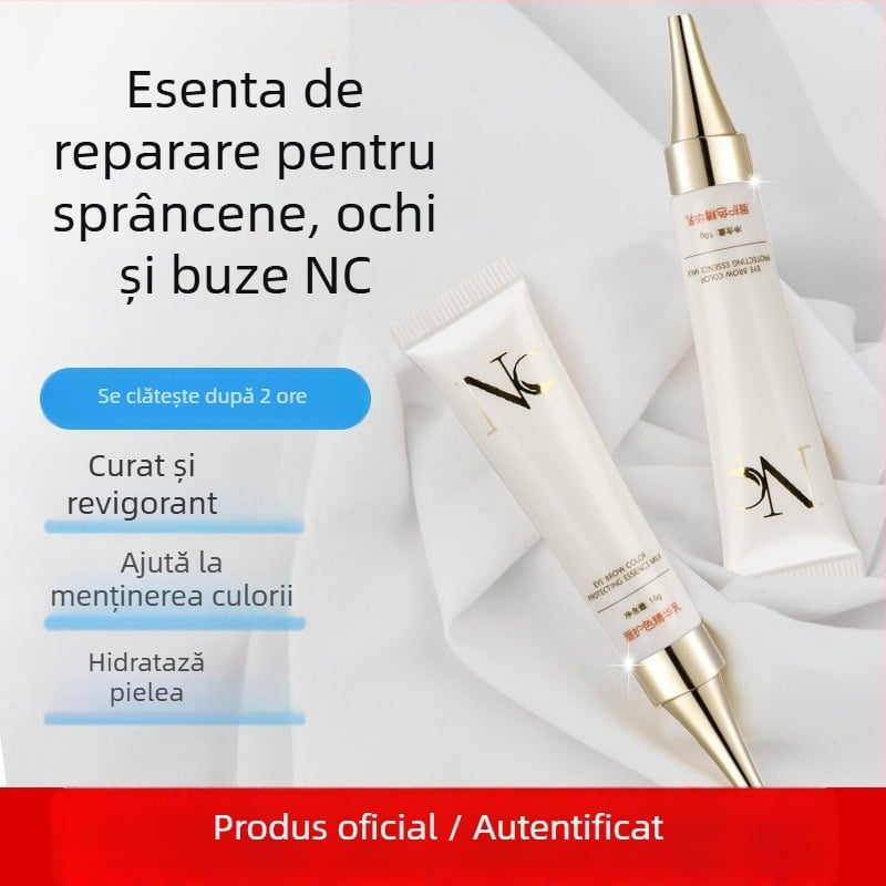 NC Cremă de reparare pentru tatuaj sprâncene și Lichid de reparare a sprânenelor și buzelor – Utilizare universală, Fără import, Fără marcă privată