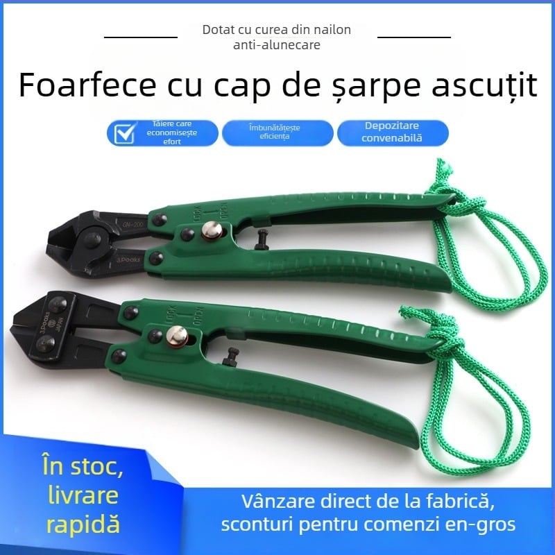 Clește pentru tăierea firului – Fier, prelucrare metalică, Greutate 0.35