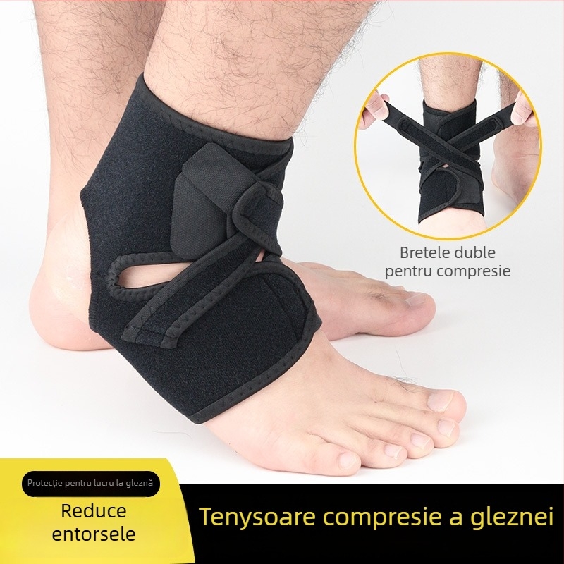 Protecție gleznă, mansetă elastică pentru fotbal, adult, material principal: diving material, parte protejată: gleznă