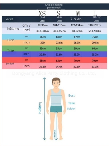 QLQ Costum Halloween pentru fete — pirat pentru cosplay și reprezentații pe scenă, poliester, potrivit pentru fete sub 17 ani, toamnă 2022