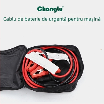 Cablu de pornire auto cu conductor din cupru – cleme pentru baterie, Long Deer