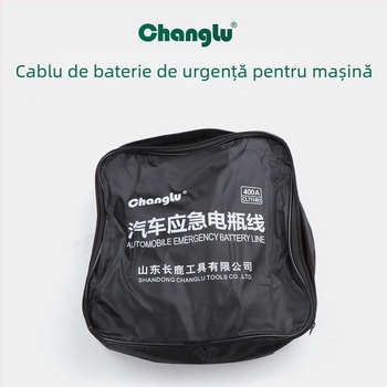 Cablu de pornire auto cu conductor din cupru – cleme pentru baterie, Long Deer