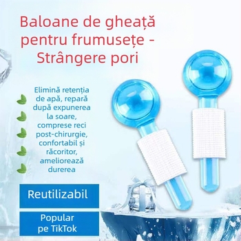 Chongqi Beauty Ice Wave Minge de Masaj Facială – manuală, neelectrică, funcție anionă