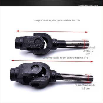 Ansamblu ax transmisie cu articulație universală pentru motocicletă cu trei roți Mojielong, 125 cm3, un singur cilindru, cuplu 5, consum 3 L/100 km