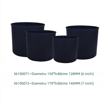 Ghiveci de flori din plastic, pe podea, stil Nordic, lucrat manual, design imitativ