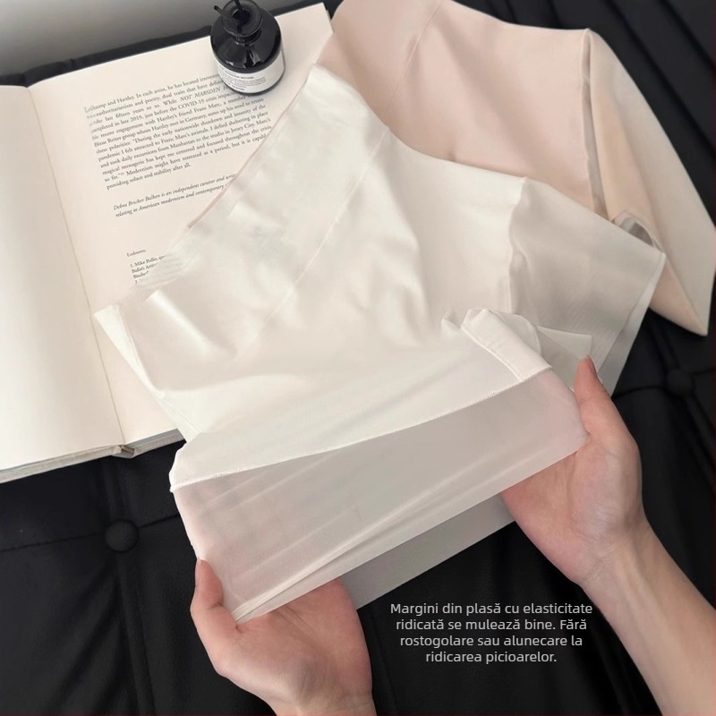 Pantaloni de siguranță pentru femei, talie înaltă, control abdominal și ridicare a șoldurilor, nylon tricotat