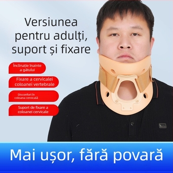 Protecție cervicală din polymer cu încălzire ceramică, aparat de tracțiune cervicală pentru susținerea gâtului