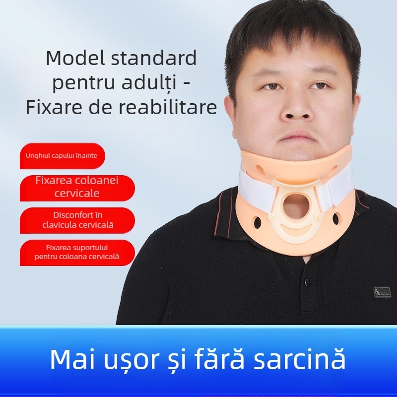 Protecție cervicală din polymer cu încălzire ceramică, aparat de tracțiune cervicală pentru susținerea gâtului