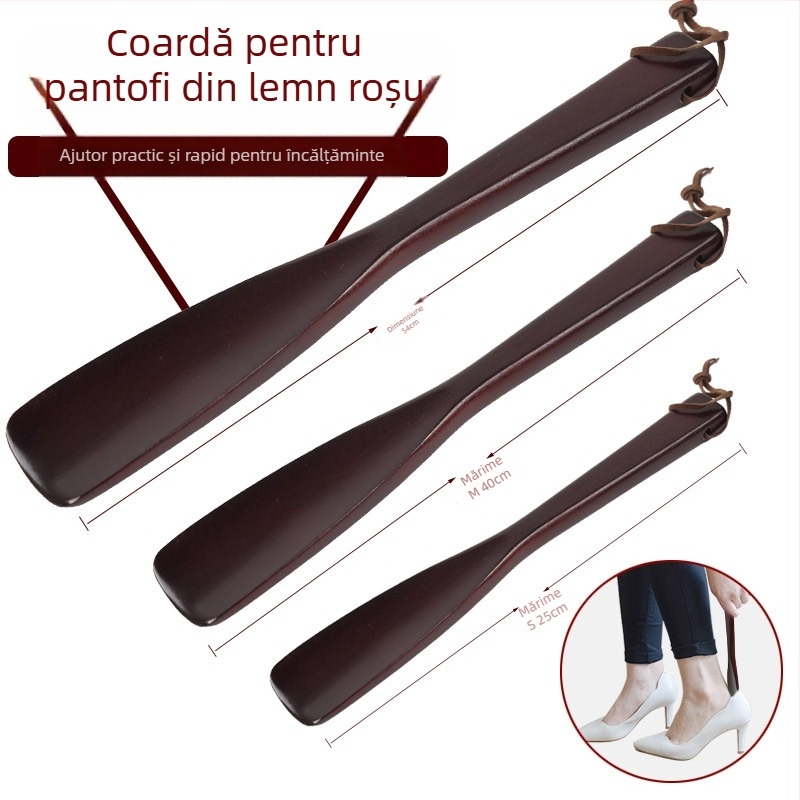 Foot pinhui Rosewood Shoehorn – model Rosewood, stil Shoehorn, sezoane: Vară/Toamnă/Iarnă/Primăvară, potrivit pentru tipul pantofilor 5617296
