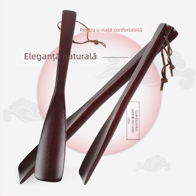 Foot pinhui Rosewood Shoehorn – model Rosewood, stil Shoehorn, sezoane: Vară/Toamnă/Iarnă/Primăvară, potrivit pentru tipul pantofilor 5617296