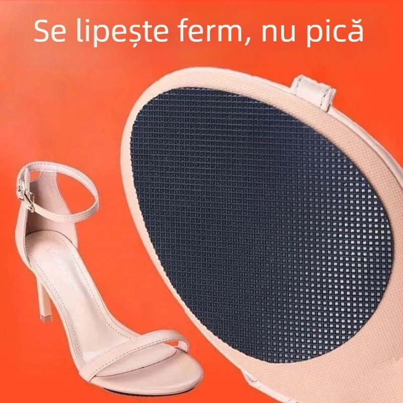 Talpă antiderapantă pentru antepantofii din piele cu toc — model Regular, durabil, material: lemn, potrivit pentru toamnă