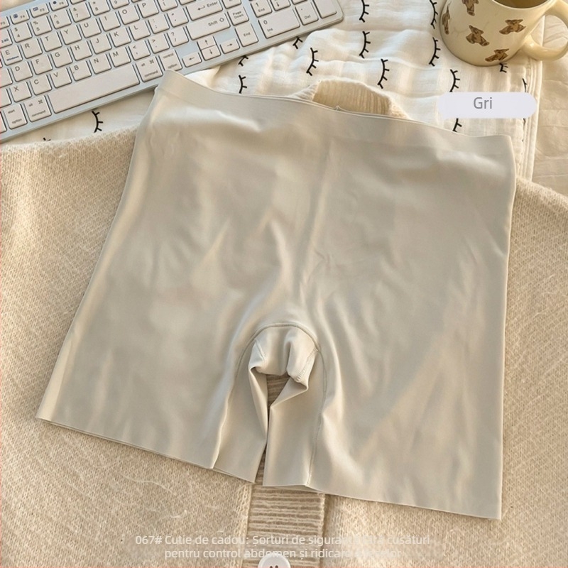 Pantaloni de siguranță pentru femei, talie înaltă, material ice silk, nailon 81,2%, căptușeală în zona cracului 100% bumbac, design 2‑în‑1