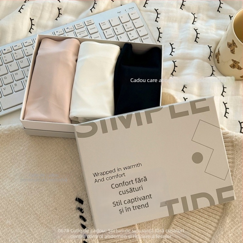 Pantaloni de siguranță pentru femei, talie înaltă, material ice silk, nailon 81,2%, căptușeală în zona cracului 100% bumbac, design 2‑în‑1