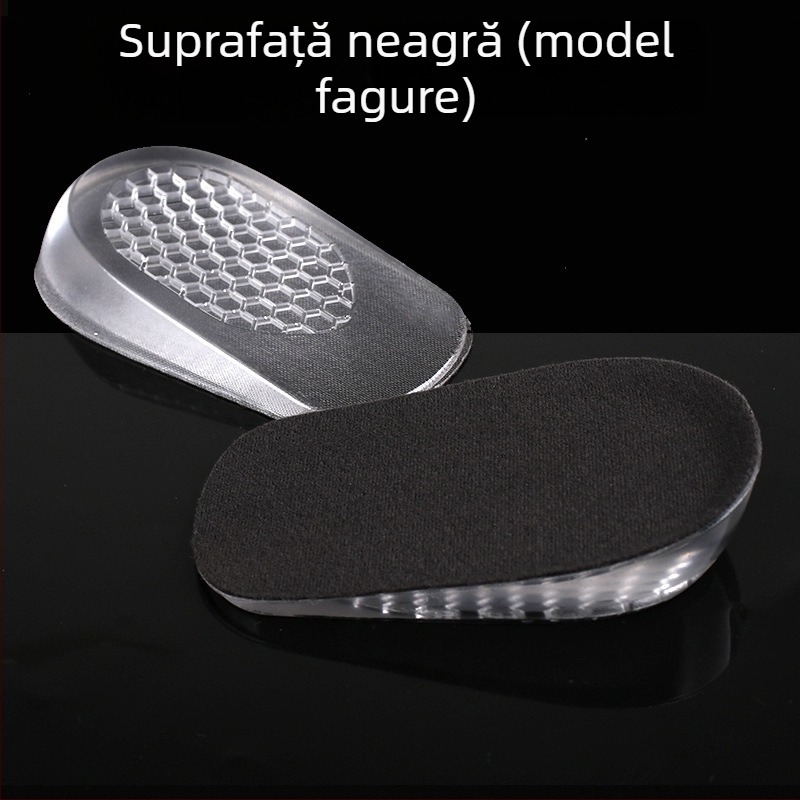 Talpă înălțătoare din silicon – Half Pad, Model H66, Unisex, Crește înălțimea