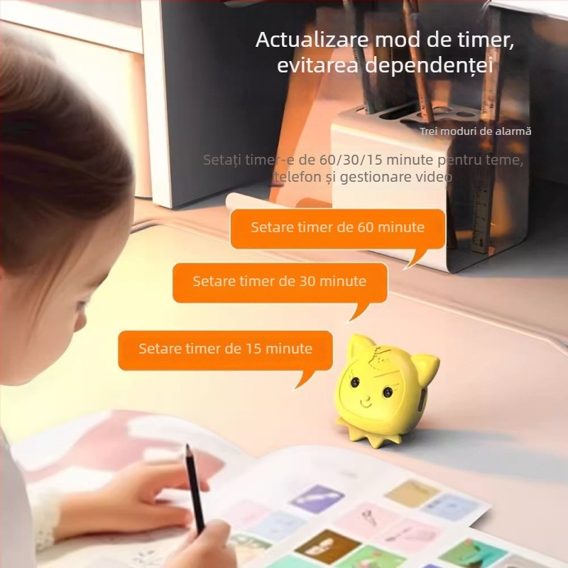 Dispozitiv inteligent de reamintire a distanței pentru copii, protecție a vederii și corectare a posturii, anti-miopie (Brand: Friendly; Model: Other; Anul lansării: 2025; Cod produs: Youfanggang 626968003195)