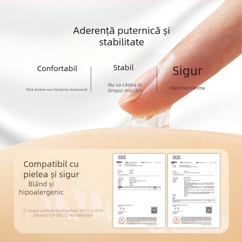 Patchuri mamare din silicon, în formă de inimă, ultra-subțiri, push-up, invizibile, anti-alunecare, pentru rochia de mireasă și costumul de baie.