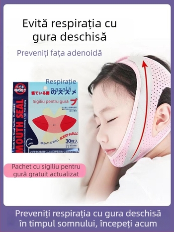 Curea de corectare a respirației prin gură pentru copii — previne deschiderea gurii în timpul somnului; Brand Li Yue, Model: Mouth Breathing Correction Belt