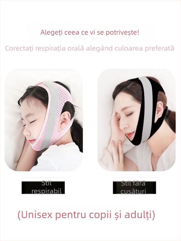 Curea de corectare a respirației prin gură pentru copii — previne deschiderea gurii în timpul somnului; Brand Li Yue, Model: Mouth Breathing Correction Belt