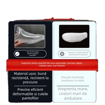 Extensor pentru pantofi din piele pentru tocuri înalte, cu airbag manual, anti-deformare, anti-riduri