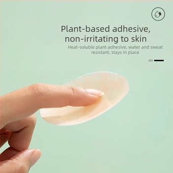 Plăcuțe autoadezive pentru mameloane din dantelă, silicon, fără urme, subțiri, rotunde, sexy