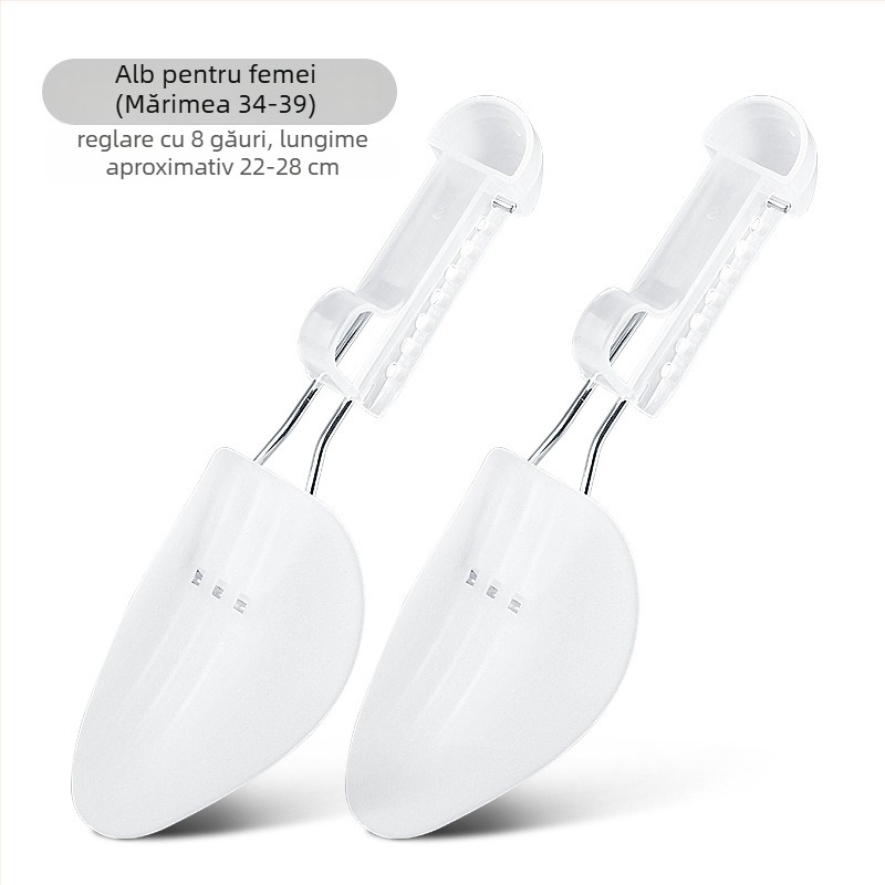 Extensor reglabil pentru pantofi din plastic (pentru bărbați și femei; potrivit pentru adidași, pantofi din piele, sandale și încălțăminte casual; utilizare în toate sezoanele)