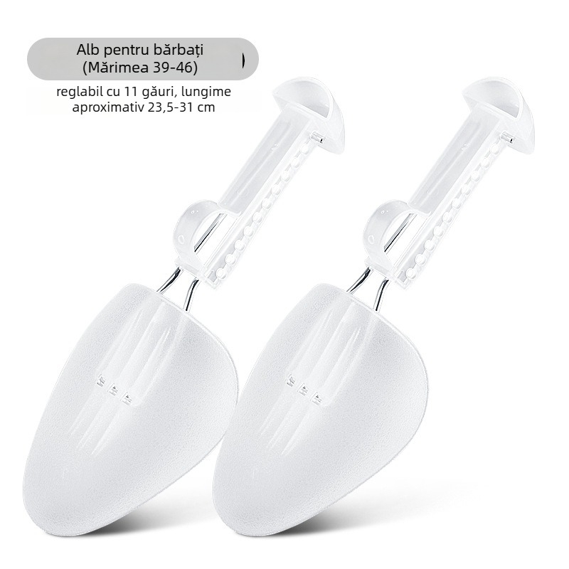 Extensor reglabil pentru pantofi din plastic (pentru bărbați și femei; potrivit pentru adidași, pantofi din piele, sandale și încălțăminte casual; utilizare în toate sezoanele)