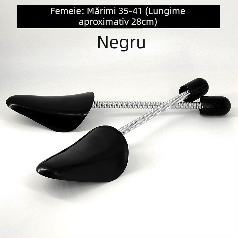 Extensor pentru pantofi împotriva deformării — Model: last de pantofi stil anti-collapse; Stil: anti-pliere și anti-deformare; Potrivit pentru pantofi din piele și textil, pantofi de lucru și alții; Sezoane: Vară, Iarnă, Primăvară, Toamnă