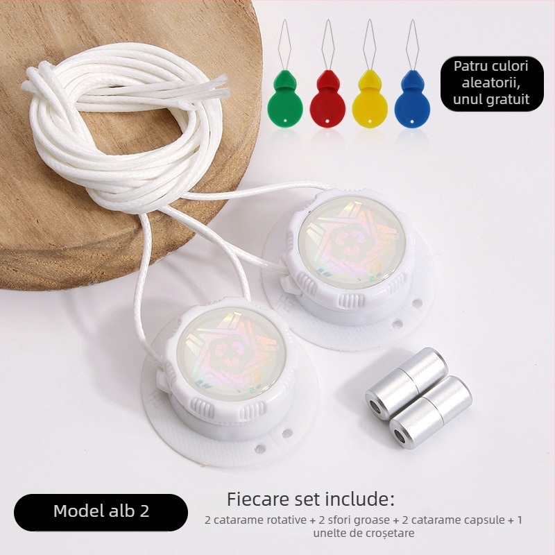 Șireturi rotative fără legare, cu încuietoare cu buton, model Xd351, pentru adidași și încălțăminte casual, toate anotimpurile