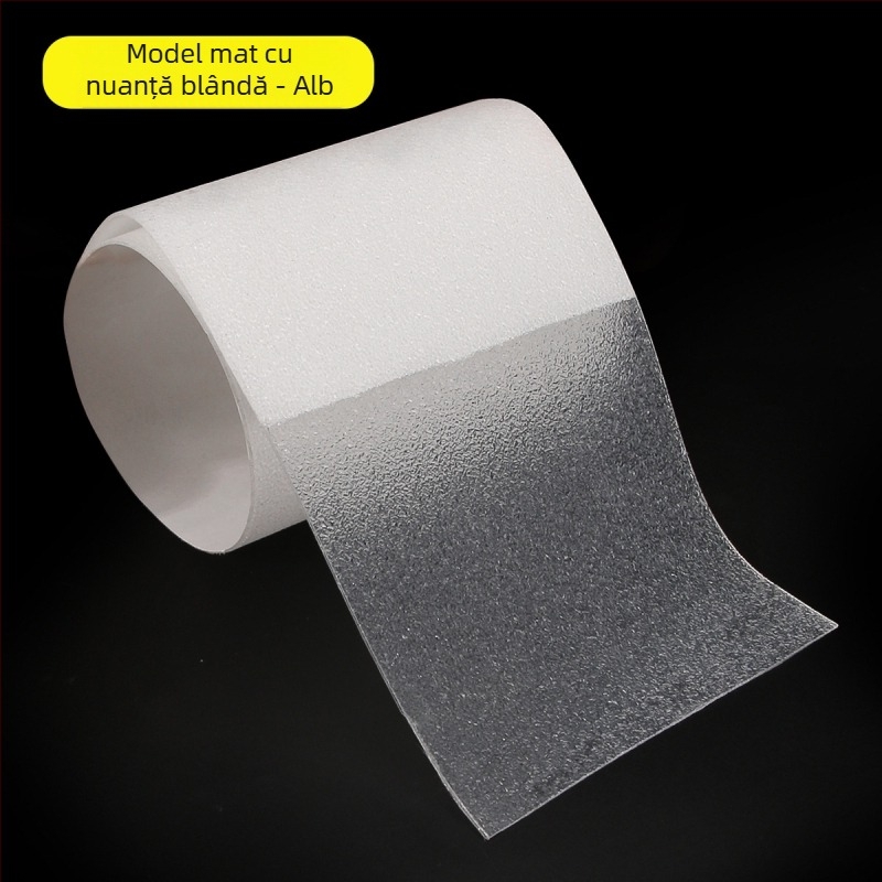 Știker pentru talpă din cauciuc pentru pantofi din piele – protecție invizibilă, anti-uzură; material: cauciuc; pentru toate anotimpurile.