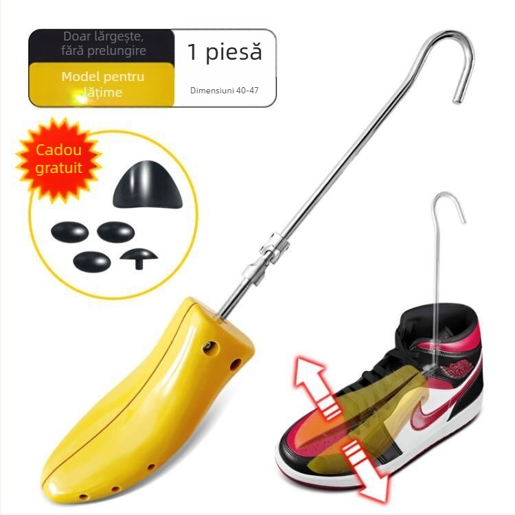 Extensor de pantofi – universal, înălțime și lățime reglabilă, pentru adidași, pantofi din piele și botine