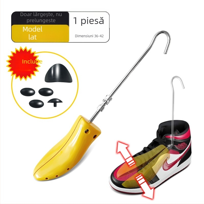 Extensor de pantofi – universal, înălțime și lățime reglabilă, pentru adidași, pantofi din piele și botine