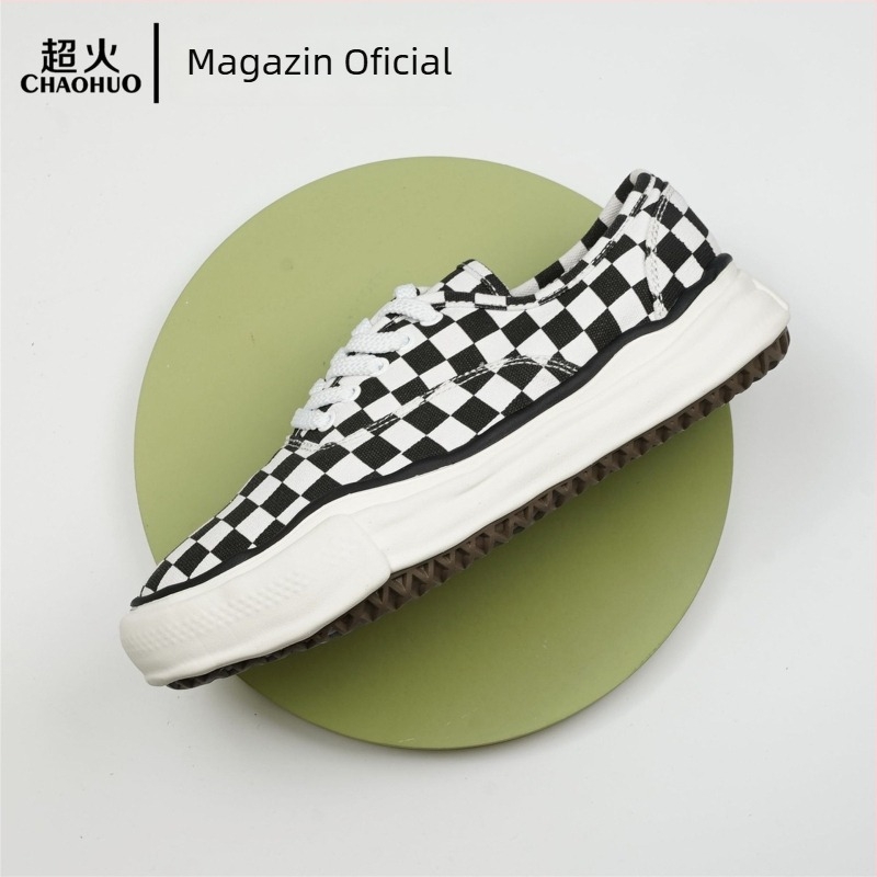 Adidași din canvas stil coreean, unisex, cu șireturi, talpă din cauciuc, primăvara 2022