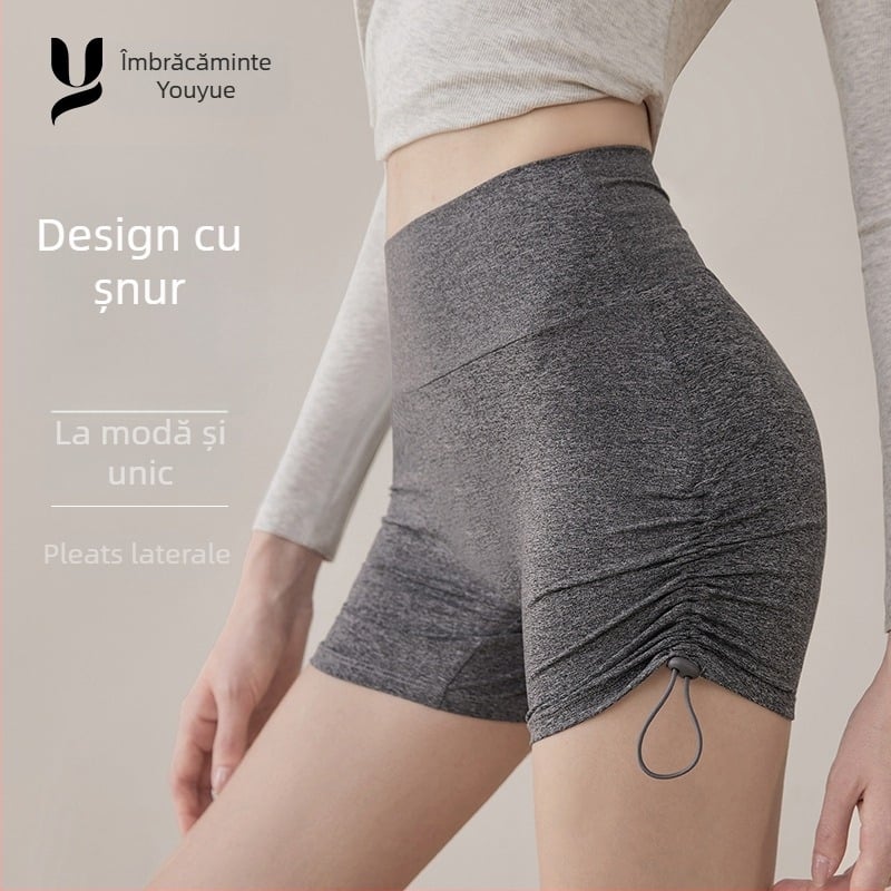 Șorturi pentru femei, respirabile – fibre poliester, lungime trei sferturi, brand Youyou, vară 2025