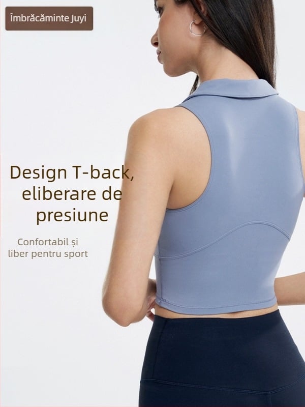 OTSA Top sport cupe fixe integrate pentru antrenament și yoga, absorbant de umezeală, uscare rapidă, Nylon Spandex (80/20)